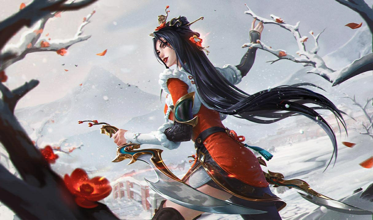 新春の花弁カタリナ(Petals of Spring Katarina)